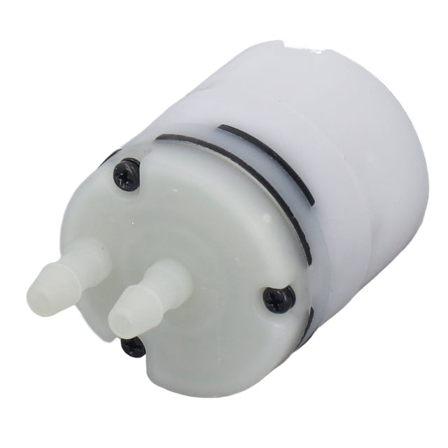 Micro DC Air Pump, Corrosion Resistant Engineering Plastic Micro Vacuum Pump Explosion Proof DC 12V Low Voltage for Air Conditioning Drainage Pump