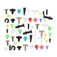 thumbnail image 3 of 200PCS Plastic Car Body Push Pin Rivet Fasteners Trim Moulding Clip Screw Driver, 3 of 8