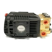 Pressure Gauge 5000 5800PSI 3/8” Quick Connector & Triplex Power Washer Pump 3.1 GPM 3000 psi 6.5 HP 3/4 Shaft For CAT For General For AR For Comet Replaces Mi-T-M 3-0414 3-0297 3-0413