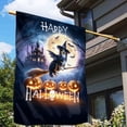 thumbnail image 3 of Happy Halloween Australian Shepherd Witch Pumpkins Bats House Flag 28x40in Double Sided Aussie Dog Lover Gifts Outdoor Decor - 13012, 3 of 5