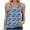 Light Blue, variant on Cilsoka Women's Vintage Graphic Floral Print Summer Tank Top Crewneck Sleeveless Tops Streetwear ,Graphic Tank Tops for Women Vintage