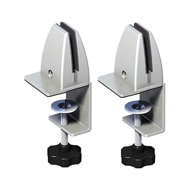 Vogacara Soporte de abrazadera de Clip divisor de escritorio de oficina para abrazadera de de plexiglás para protección contra saliva Monitores de salud No.01 Vogacara CE008452-01