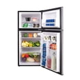 thumbnail image 3 of Frigidaire 4.5 Cu. ft. Compact Retro Refrigerator with Freezer Compartment, Platinum Mini Fridge for Bedroom, Dorm, Office, Apartment, 3 of 7