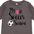 thumbnail image 4 of Inktastic my 1st soccer season Girls Long Sleeve Toddler T-Shirt, 4 of 5