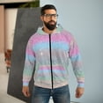 thumbnail image 3 of Soluvd Sparkle Unisex, Women's, Men's Premium Zip Hoodie, 3 of 5
