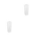 thumbnail image 3 of sweethay Moldes de silicona Multi-cara Multi-formas Accesorio de bricolaje Buenos adornos Herramientas hechas a mano Multiusos Suministros para cubo trapezoidal 2piezas sweethay CBP376096, 3 of 6