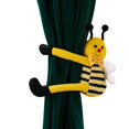 thumbnail image 2 of Popular!Hebilla de cortina de abeja pequeña amarilla, hebilla de cortina para el hogar, muñeca de dibujos animados, 2 of 3