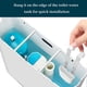thumbnail image 5 of Wosthever Colgar caja de limpiador de inodoro tanque de lejía soporte de tableta accesorio de baño lugar de trabajo hogar hotel para lugar de Juegos de accesorios de baño, 5 of 6