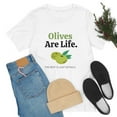 thumbnail image 6 of Olives Are Life T-shirt Unisex, Funny Olive Lover Short Sleeve Nostalgic Tee, White, XL, 6 of 9