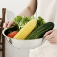 thumbnail image 4 of Bol à Soupe Robuste en Acier Inoxydable Sans BPA Bol de Service pour Légumes, 4 of 12