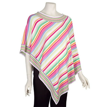 Stripey Maternity Poncho