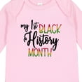 thumbnail image 4 of Inktastic My 1st Black History Month Boys or Girls Long Sleeve Baby Bodysuit, 4 of 5