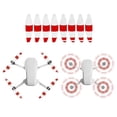 thumbnail image 4 of 8pcs 4726F Hélices de bajo ruido Prop Blade para DJI Mavic Mini (Blanco Rojo), 4 of 8