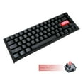 thumbnail image 1 of Ducky One2 65% Clavier RVB mécanique - Noir - MX Rouge silencieux, 1 of 6