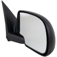 thumbnail image 2 of MIRROR Compatible For 2000-2006 Chevrolet Tahoe 2007 GMC Sierra 3500 Classic Right Passenger Textured Black, 2 of 5