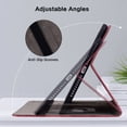 thumbnail image 6 of FJLBDE Case for Oppo Realme Pad Mini 8.7 inch 2022, PU Leather Cover Flip Folio Stand Card Slot, Red, 6 of 7