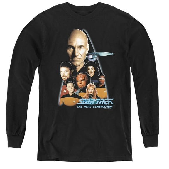 Star Trek - The Next Generation - Youth Long Sleeve Shirt - Medium