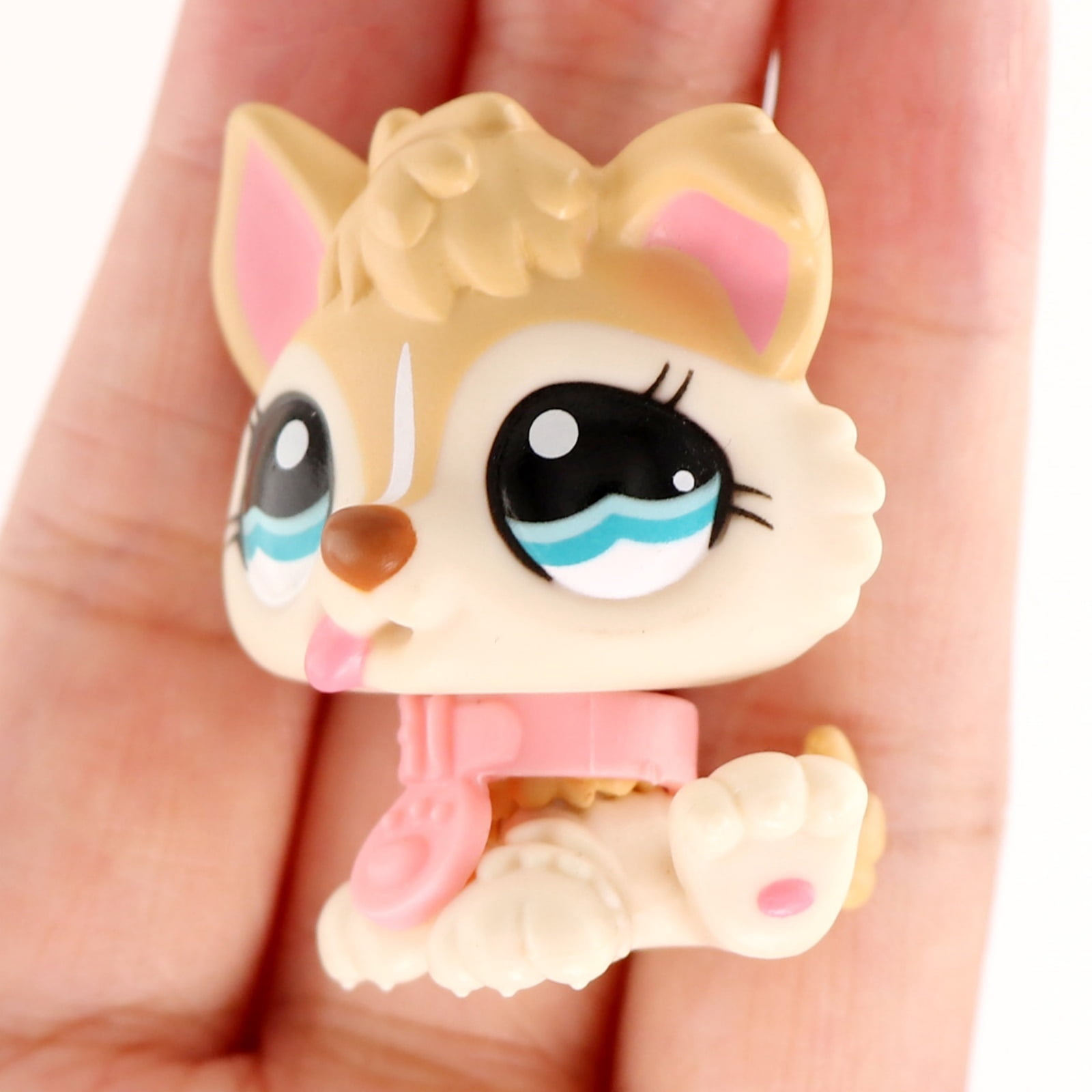 Figurine Littlest Pet Shop Hasbro - Chiot Husky N°1013 - Occasion