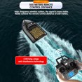 thumbnail image 4 of Barco de Cebo Teledirigido V060 con GPS, Batería de Litio de 5200mAh, Alcance de 500m, Función de Descarga Automática y Control Remoto 2.4G, Ideal para Pesca., 4 of 6