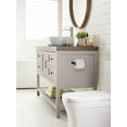 thumbnail image 3 of Amerock Monument Oil-Rubbed Bronze Single Post Toilet Paper Holder, 3 of 8