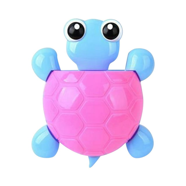 MKHSQHDG Today's Deals Cute Animal Toothbrush Holder Turtle Strong Suction Cup Toothbrush and Toothpaste Storage Rack Bathroom Wall Mounted Toothbrush Holder