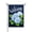 Color 3, variant on Jbralid Spring Garden Flag God Bless America Flag Flowers Hearts Linen Summer Garden Flags for Outside 12x18 inch