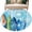 turquoise, variant on Rustic Beach Round Area Rug 3Ft Washable Small Circle Rugs for Kitchen Entryway, Tropical Surfboard Palm Tree Wooden Grain Non-Slip Carpet Floor Mats Indoor Outdoor Carpet Runner Aesthetic Home Decor