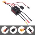 thumbnail image 4 of RC Sin Escobillas ESC, RC Car ESC aleación De Aluminio Para 1/10 Todoterreno, 4 of 7