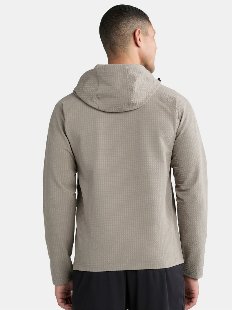 Reebok Men's and Big Men's Textured Stretch Jacket, Sizes S