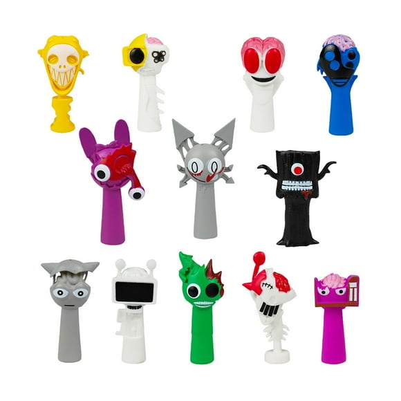 Ceimmolca Sprunki Action Figures Oren Figures Figures Fun Bot Figures.Many Figures Sprunki Action Figures Oren Figures Figures Fun Bot Figures.Many Figures, Beige