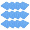 thumbnail image 5 of FYBTO 12Pcs SoundAbsorption Panels 8 Grooves Triangle Acoustic Foam Sound Proof Material(Bleu )-090701, 5 of 5