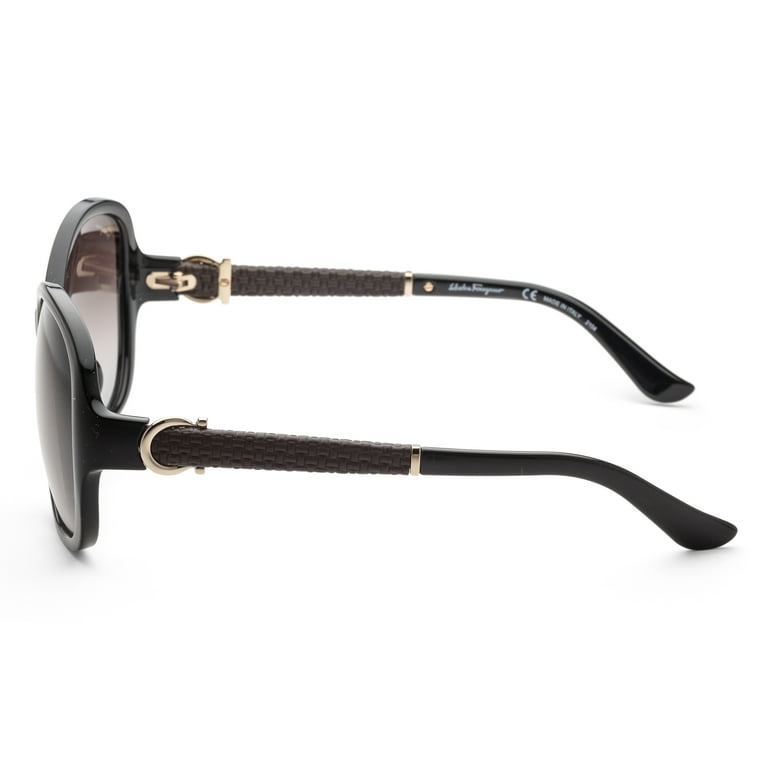 Salvatore Ferragamo SF744SLA 001 59mm Oval Sunglasses Women's