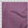 thumbnail image 4 of oneOone Polyester Spandex Purple Fabric Asian Suzani Sewing Craft Projects Fabric Prints By Yard 56 Inch Wide, 4 of 5