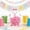 A, variant on 30 Easter Eggs in Easter Plastic Fillable Containers,Clear Bunny Shaped Treat Containers with Handle, Eggs for Easter Hunt Party
