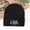 Black, variant on Womens Mens Gigi Knit Beanie Hat Winter Warm Knit Caps for Adualt