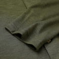 thumbnail image 4 of Mens Onesie Pajamas Henley Jumpsuit Button Down Sleepwear, 4 of 5