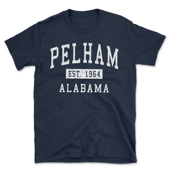 Pelham Alabama Classic Established Men's Cotton T-Shirt