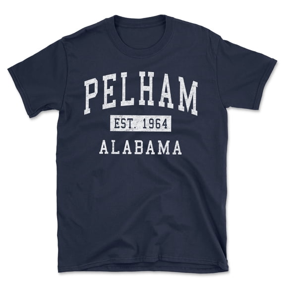 Pelham Alabama Classic Established Men's Cotton T-Shirt