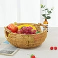 thumbnail image 4 of Decorative Woven Storage Bin, Desktop Storage Basket, Sundries Organizer Basket, 4 of 9