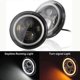 thumbnail image 1 of 2pcs Car Led Running Light 75w 7inch Headlights For Jeep Wrangler Jk Headlight Lada Niva 4x4 Offroad Uaz Hunter Accessories, 1 of 5