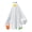Ghost, variant on Gaggleville Ghost Goose Outfit, Fits Large 23" H Statue