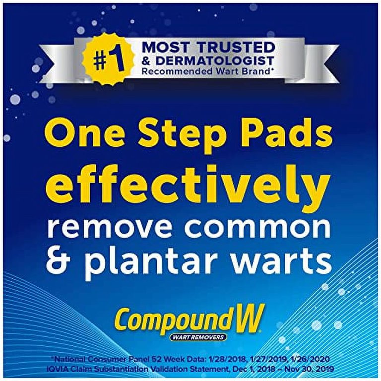 Compound W Wart Remover One Step Pads 14 EA – URS Pharmacy