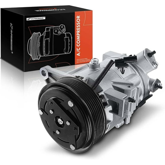 A-Premium AC Compressor with Clutch Compatible with Nissan Maxima 2016-2020 Murano 2015-2020 V6 3.5L