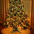 thumbnail image 3 of Artificial Christmas Tree Christmas Tree Rotating Base, Tree Foot Support, Bi-Directional Rotation 3 Foot Christmas Tree, 3 of 6