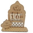 thumbnail image 3 of DIY Countdown Calendar Ornaments Home Wooden Desktop Decorations for Study and Living Room, 3 of 5