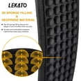 thumbnail image 2 of Correas de guitarra LEKATO para guitarra eléctrica y bajo de 3,5 cm de ancho, 2 of 9