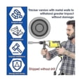 thumbnail image 3 of Sds-max Ground Rod Driver, 30mm Heavy Duty Steel Drill Bit Driver,for Rotaryhammer Drill Grounding Rods (1.18 In) G, 3 of 5