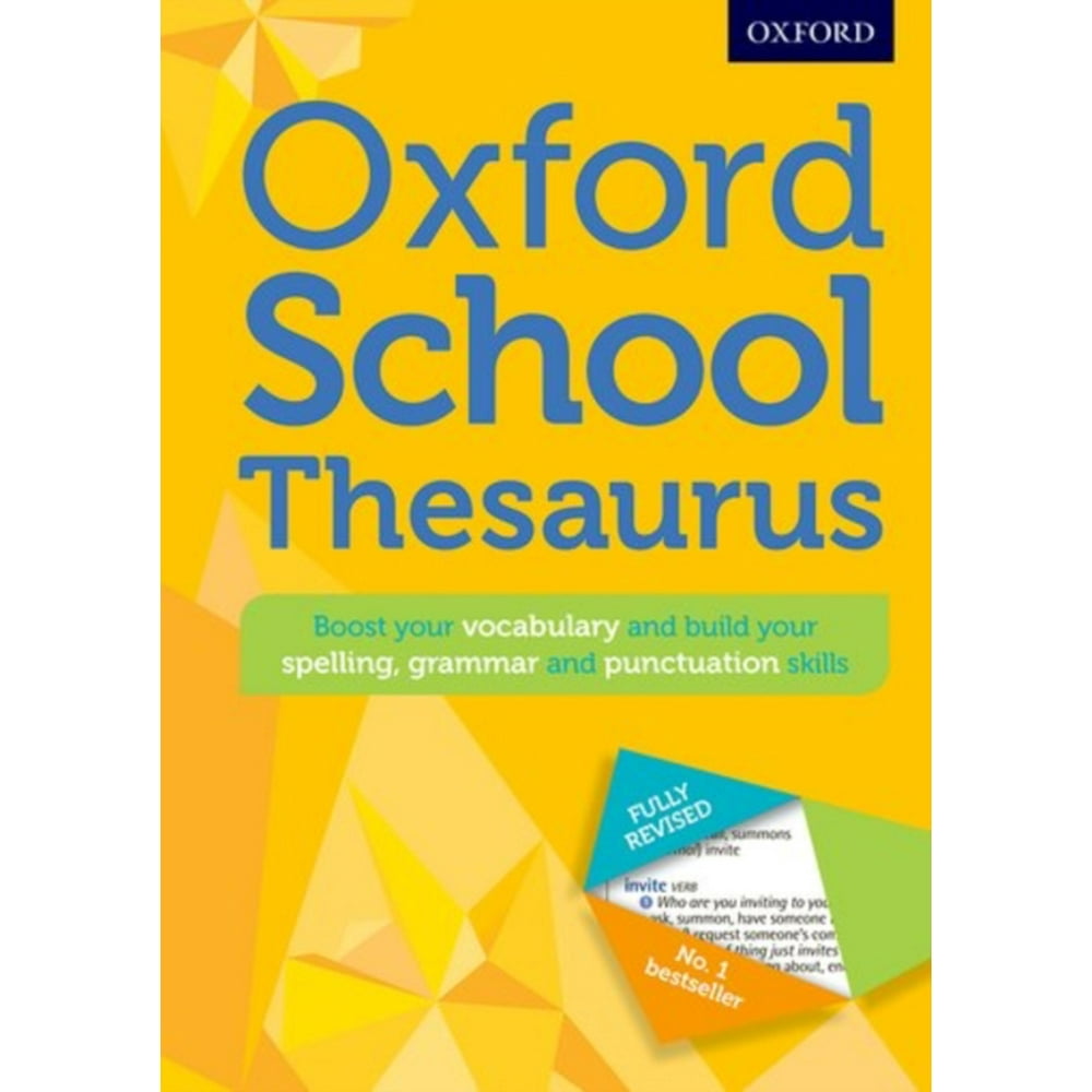 Oxford School Thesaurus (Oxford Thesaurus) (Hardcover)