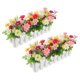 thumbnail image 4 of 2pcs Artificial Chamomile Flowers in Fence Pot – Faux Potted Plants for Home, Garden, Wedding, Party & Indoor/Outdoor Decor, 4 of 4