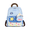 BLUE, variant on Kids Backpack for Girls 3-8, Small School Backpack for Preschool Kindergarten, Lightweight Toddler Backpack with Cartoon Patterns, Oxford Bookbag for Travel-PURPLE